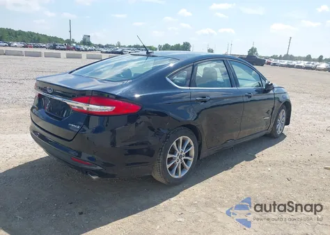 2017 Ford Fusion Hybrid S from USA, damaged, VIN 3FA6P0UU8HR360637